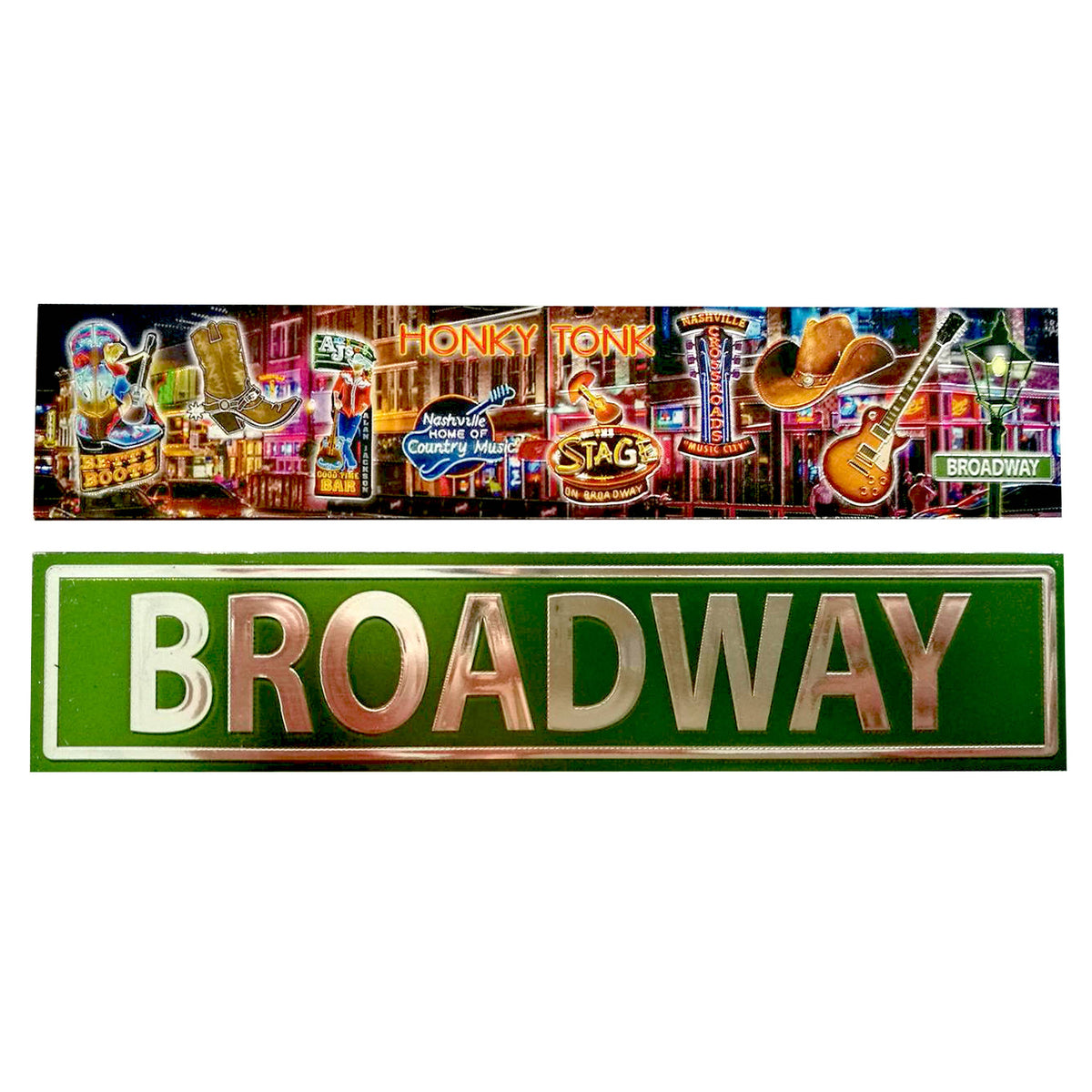 Broadway 2 Sided magnet