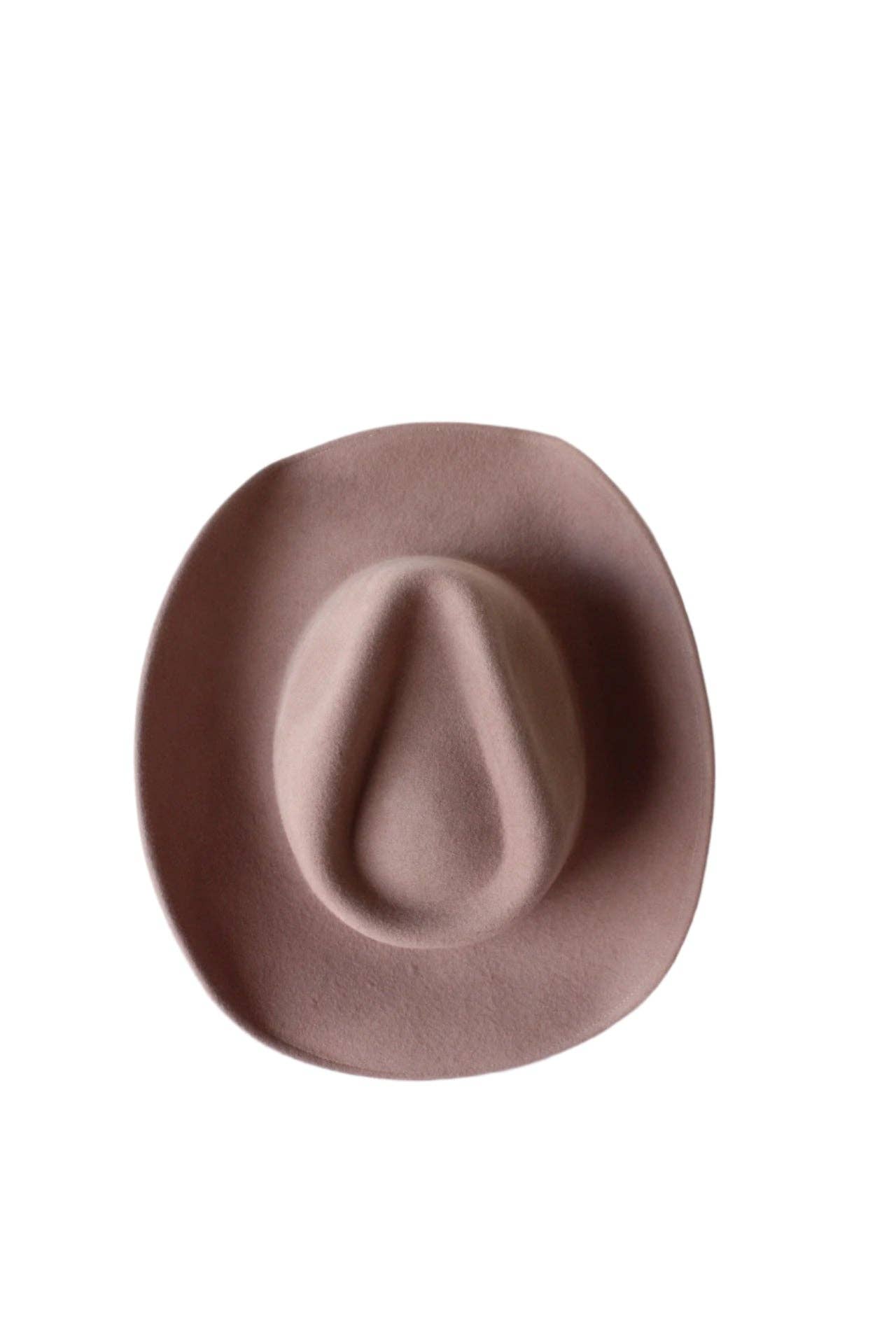 Wilder and Soul - The Laredo Western Wool Felt Hat - Fawn