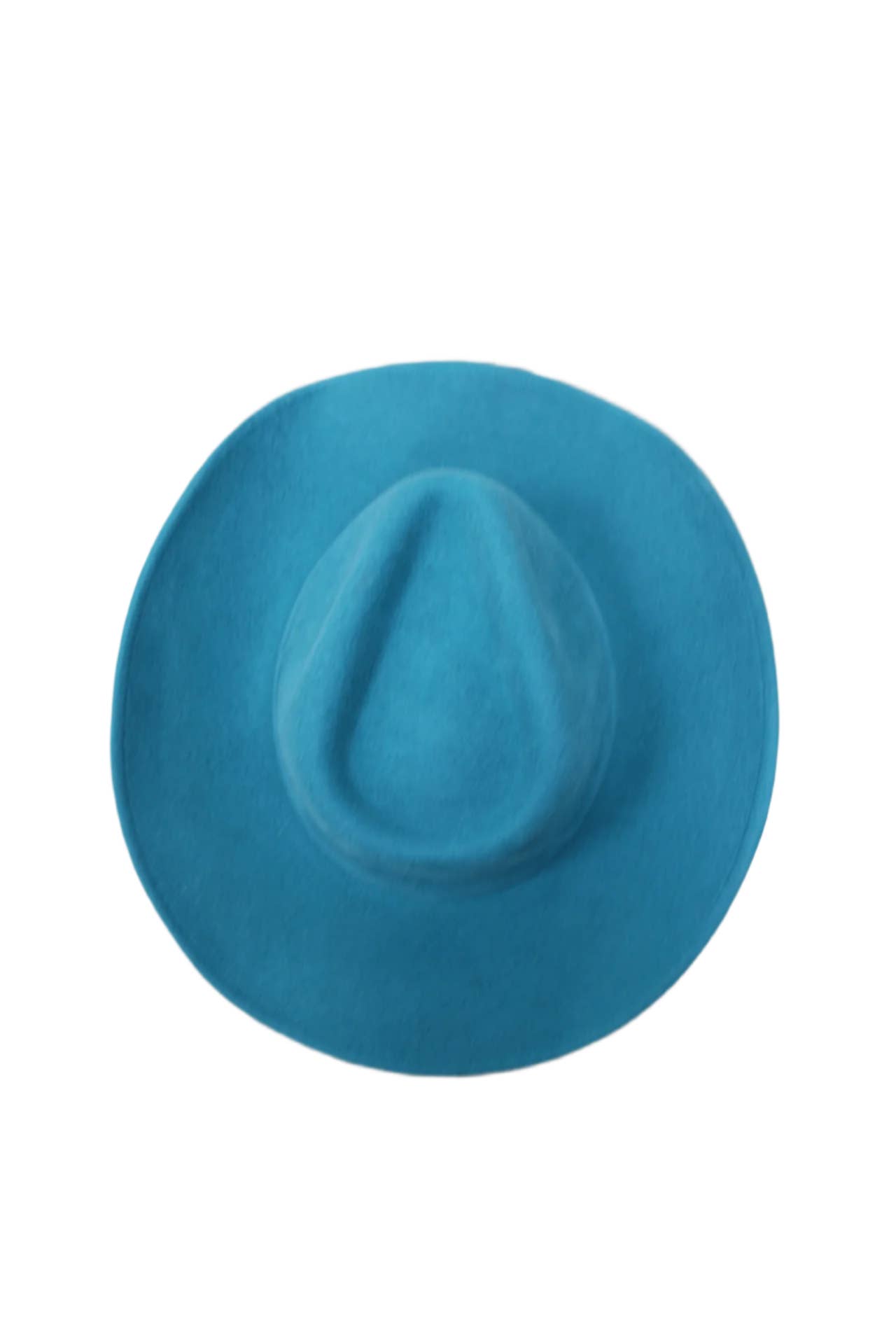 Wilder and Soul - The Laredo Western Wool Felt Hat - Turquoise