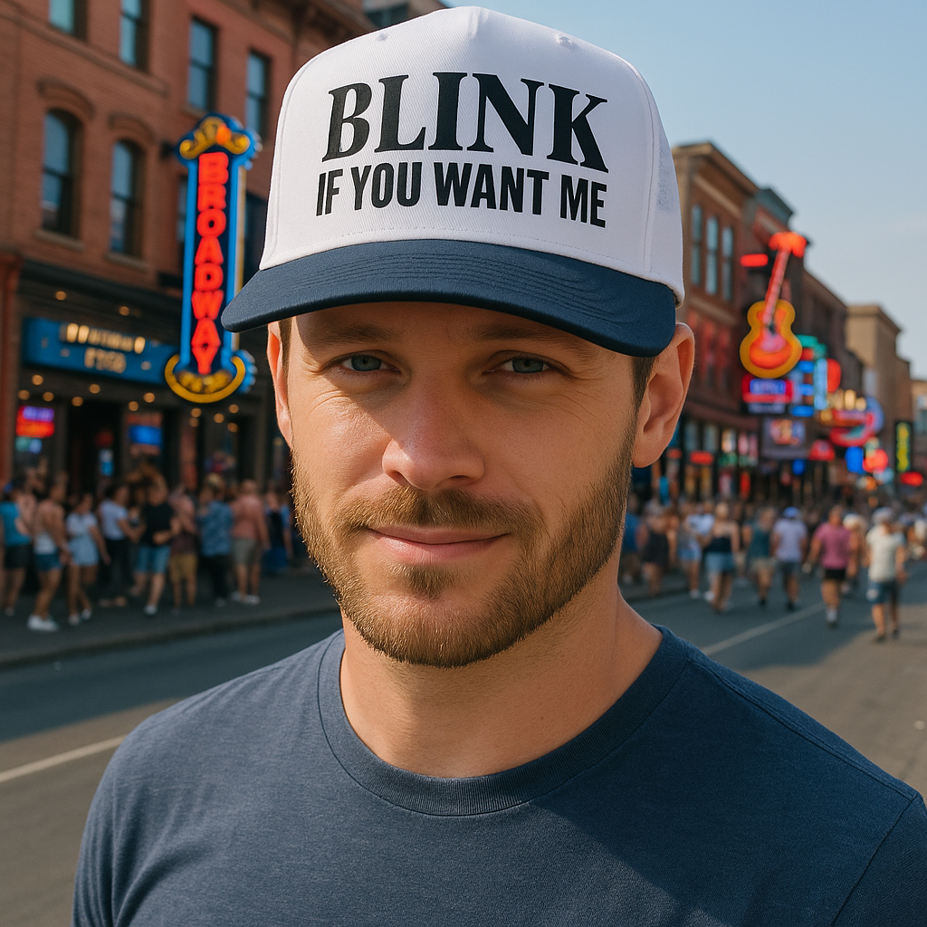 BLINK IF YOU WANT ME Hat