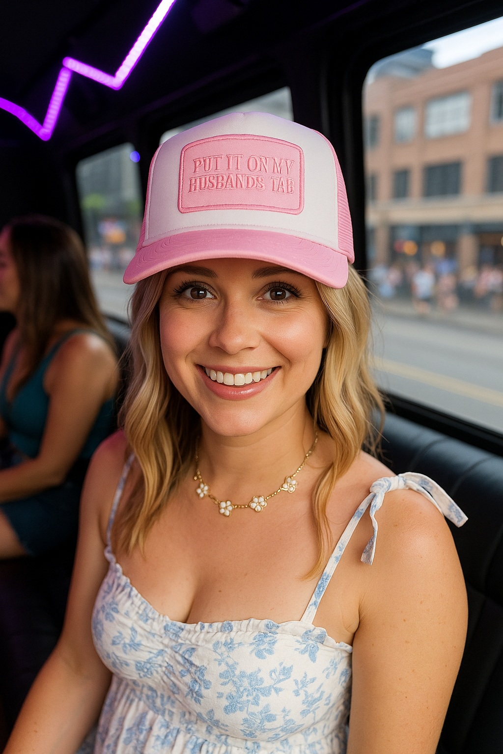 Put It on my Husbands Tab Trucker Hat