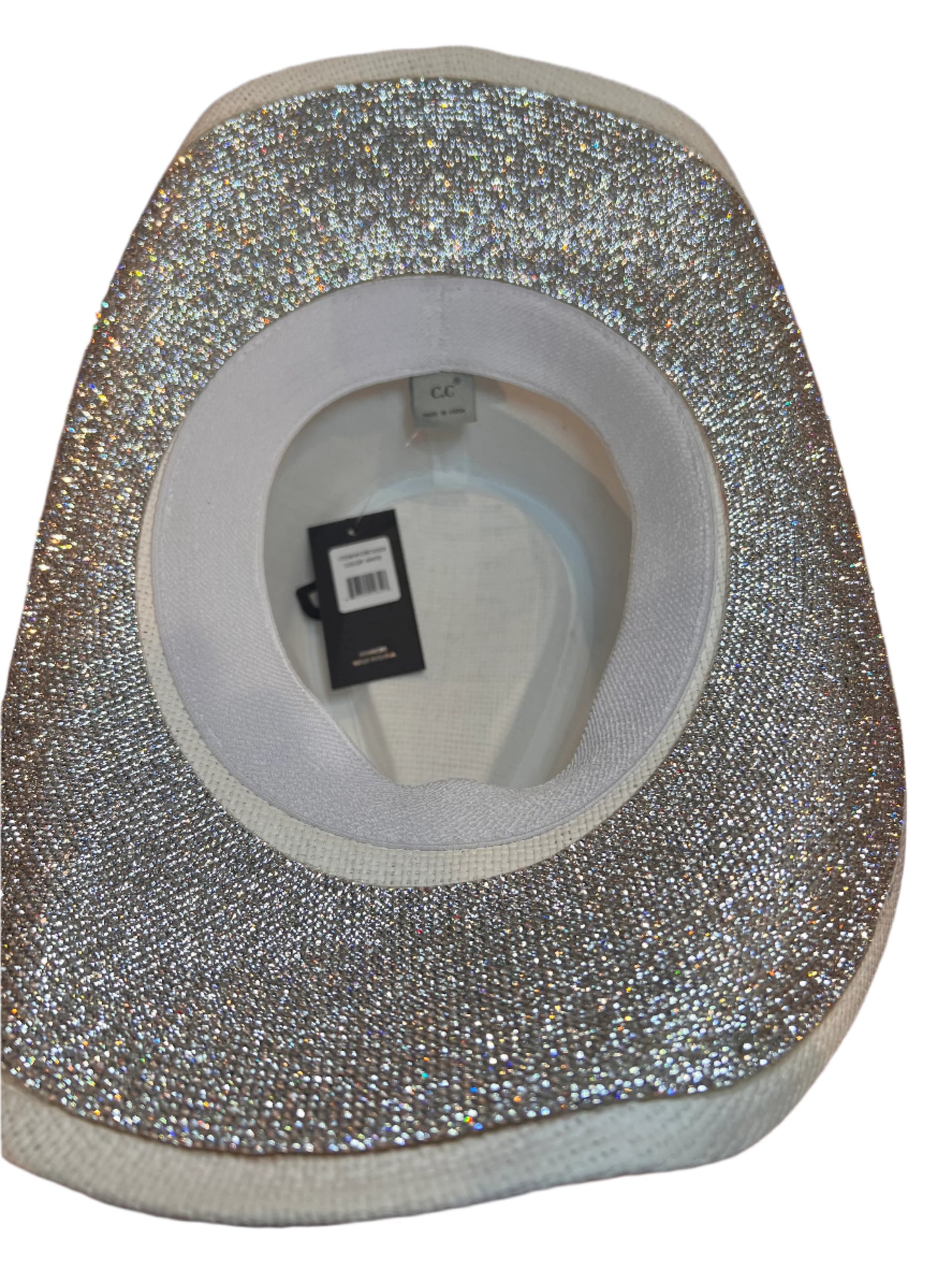 Black Rhinestone Brim Cowboy Hat