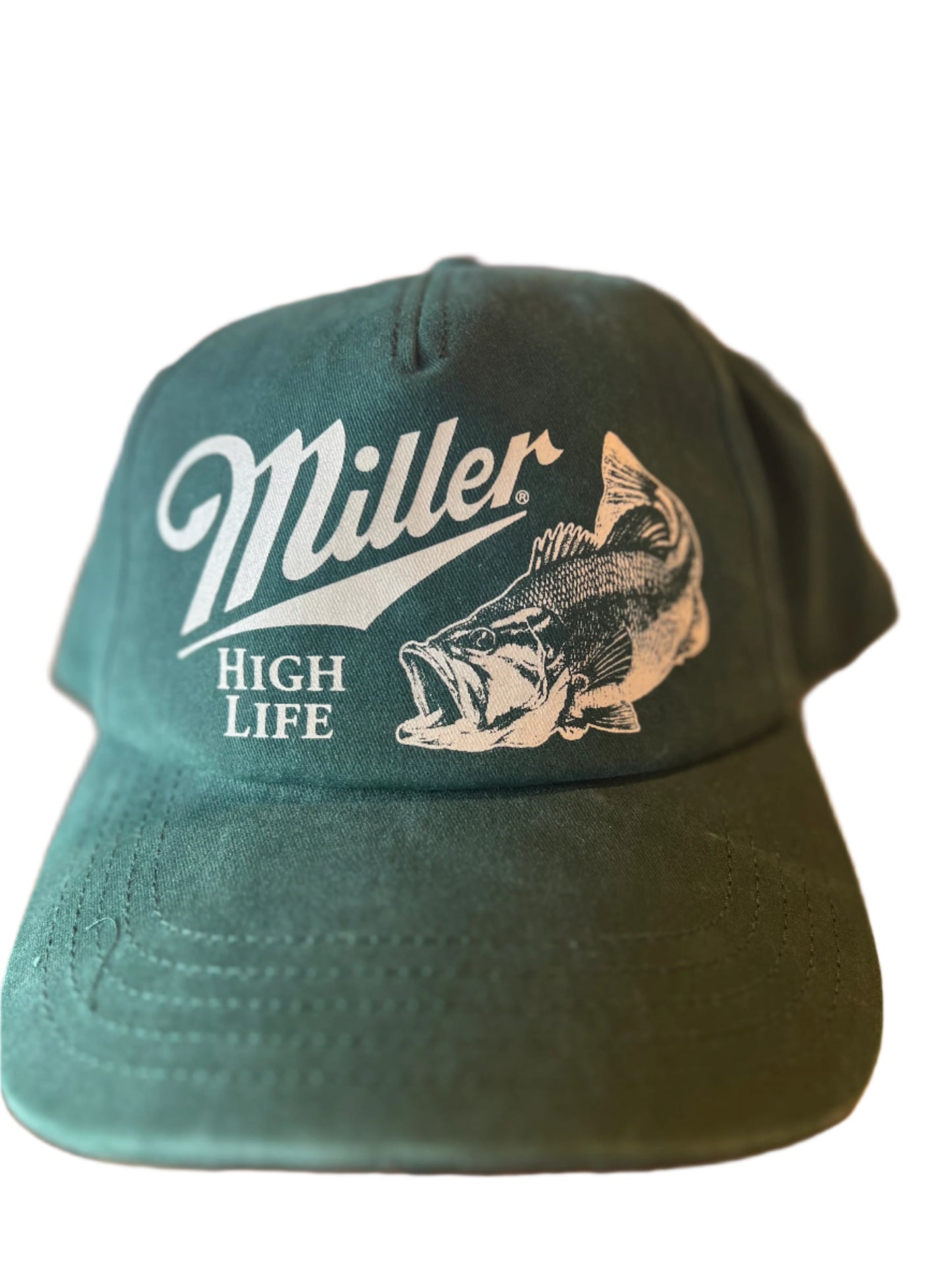 Miller High Life fishing Soft Baseball Cap