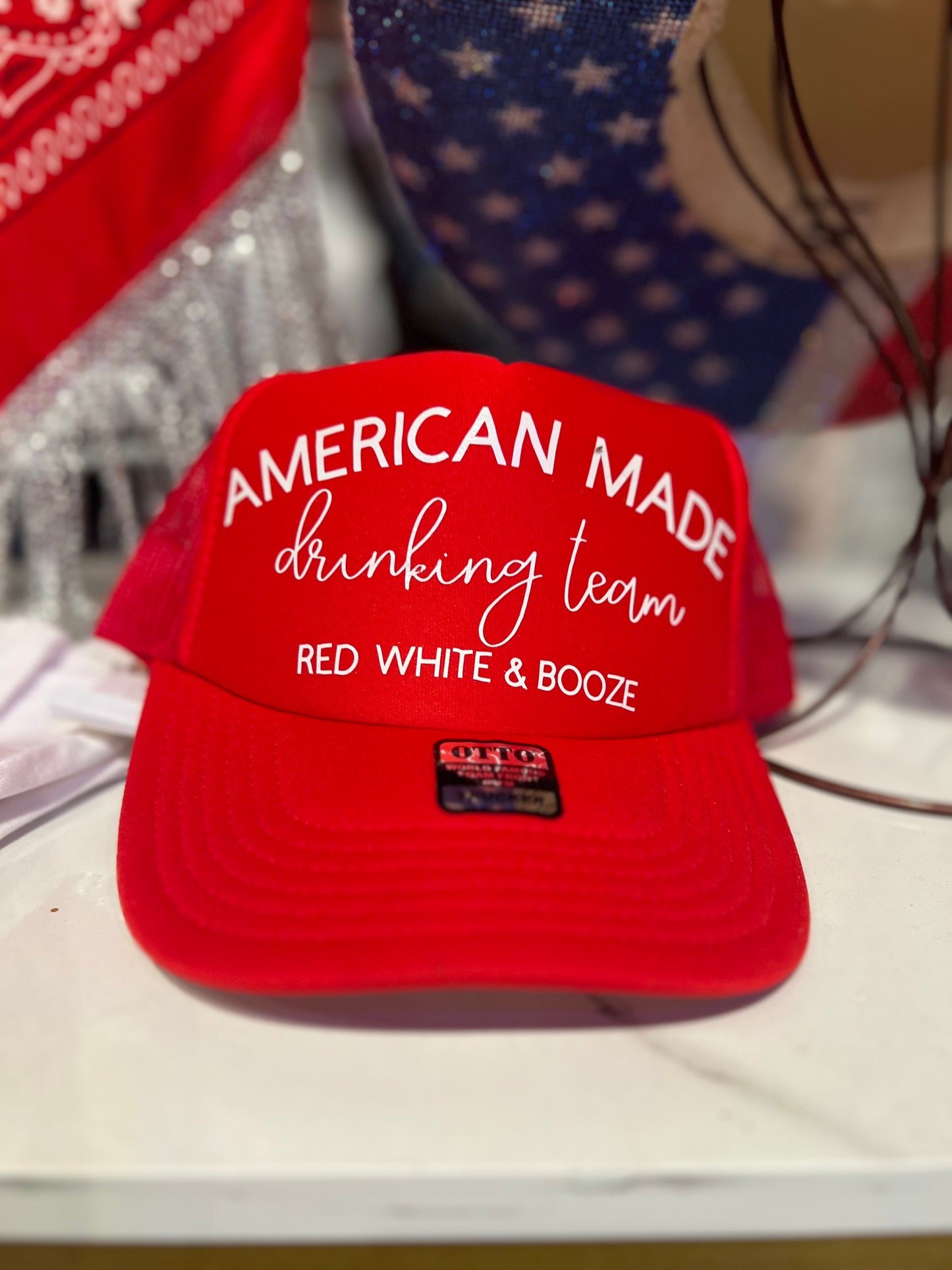 American Drinking Team Hat