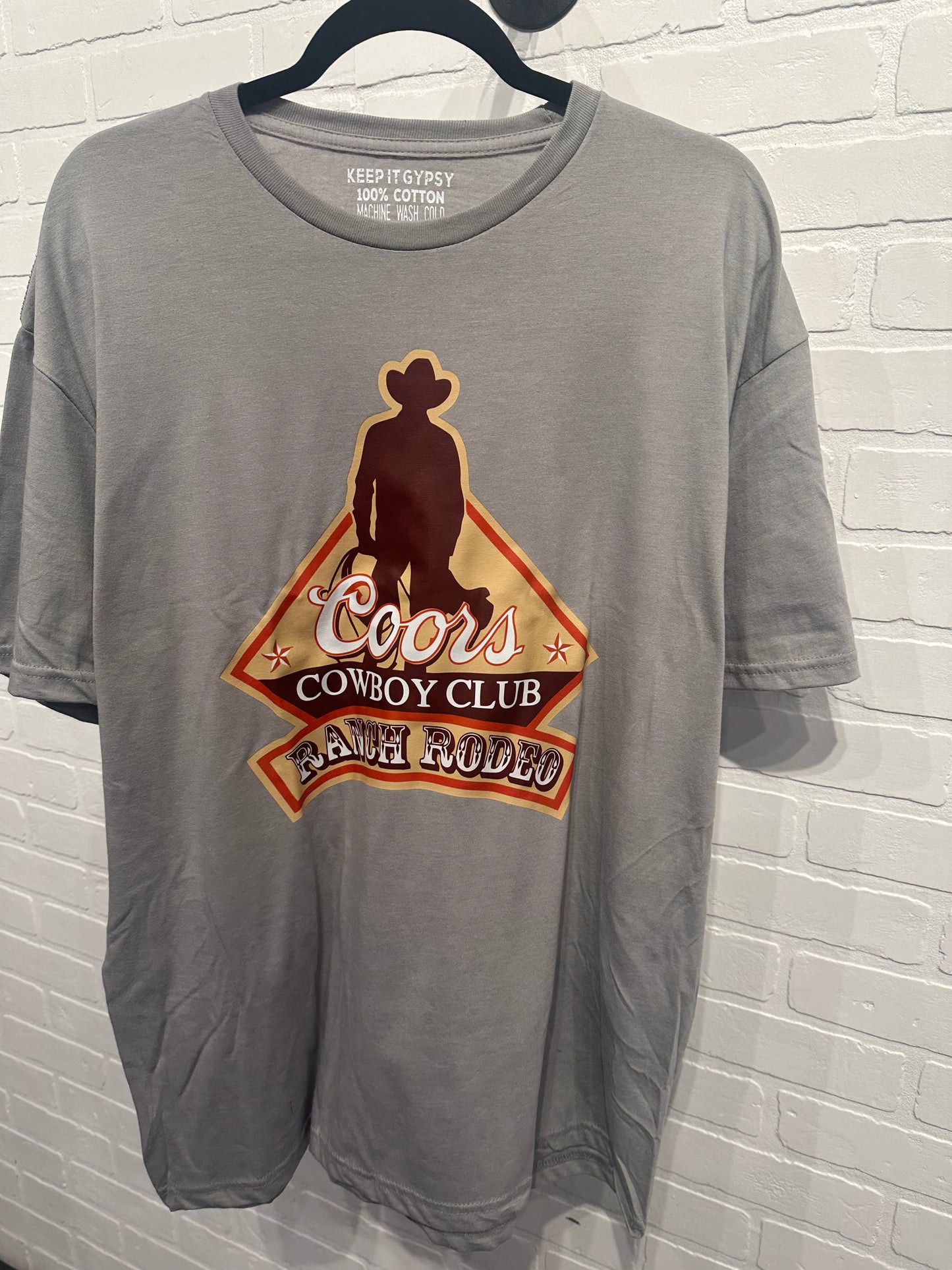 Coors Cowboy Club Ranch Rodeo T-Shirt