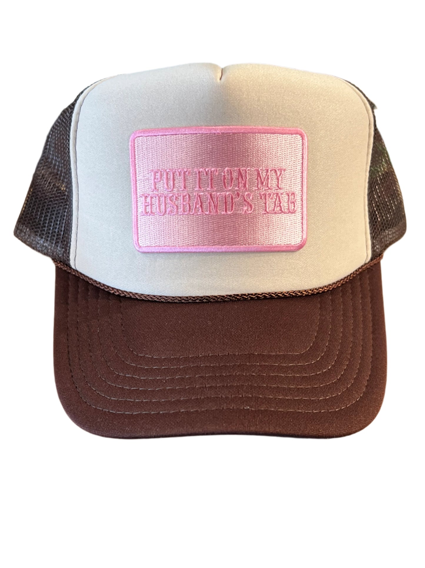 Put It on my Husbands Tab Trucker Hat