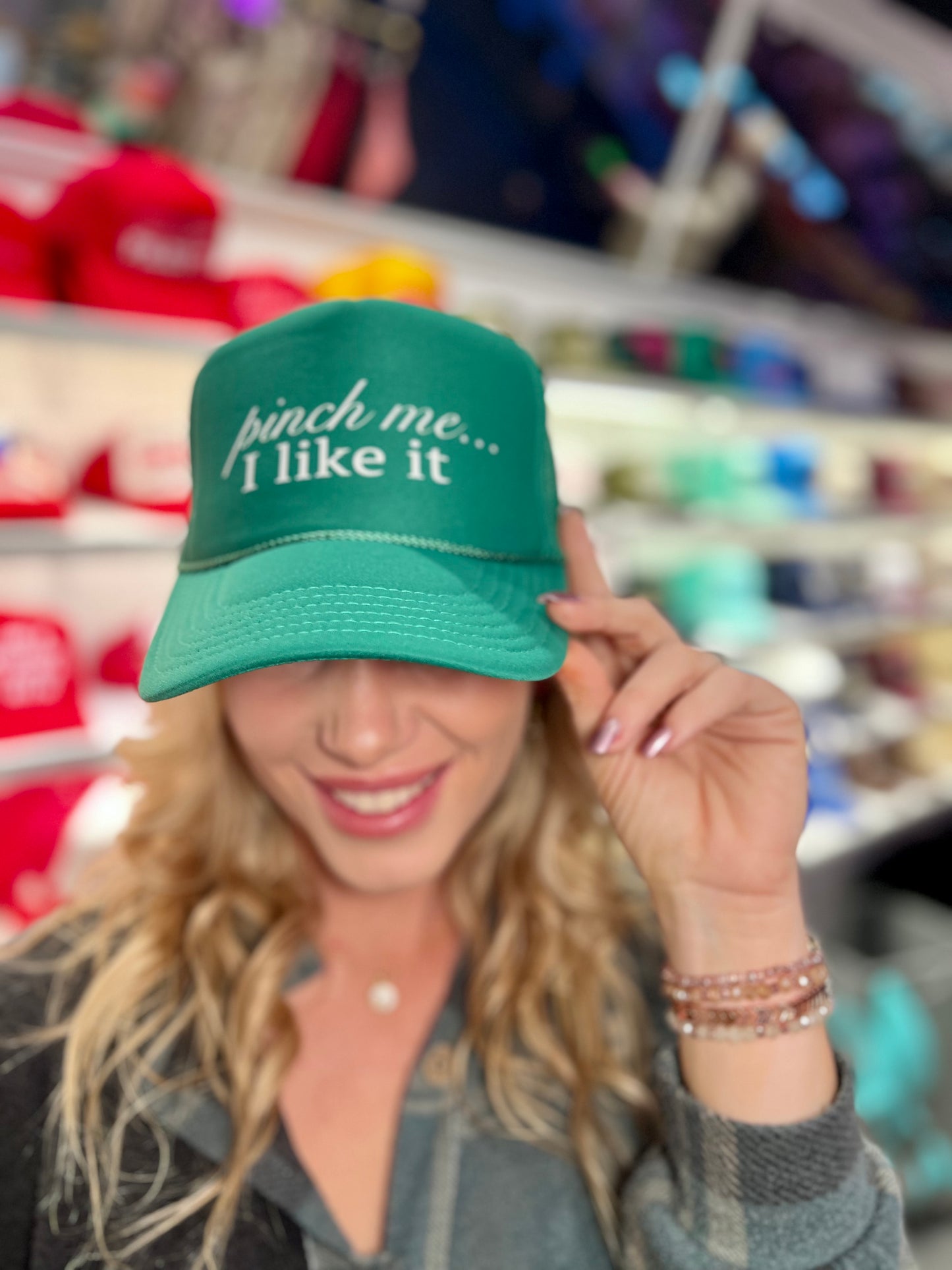 Pinch Me Trucker Hat