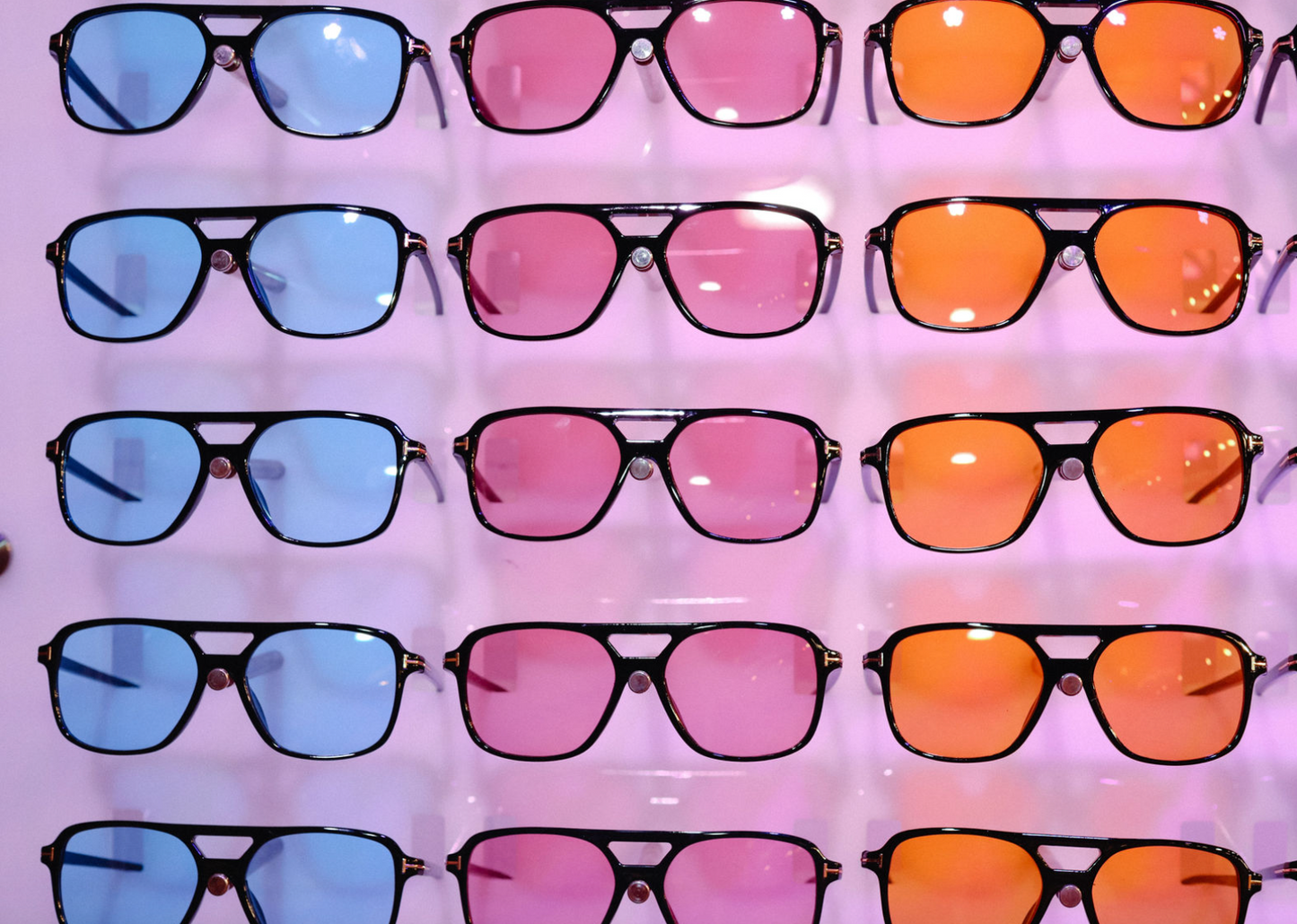 Colored Lens Sunglasses