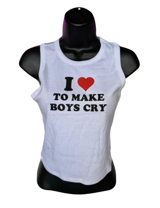 I Love To Make Boys Cry Tank