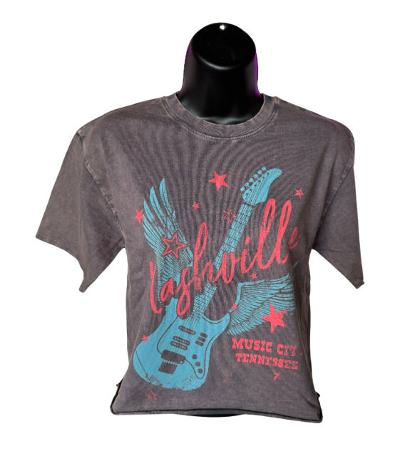 Nashville Graphic cropped Tee