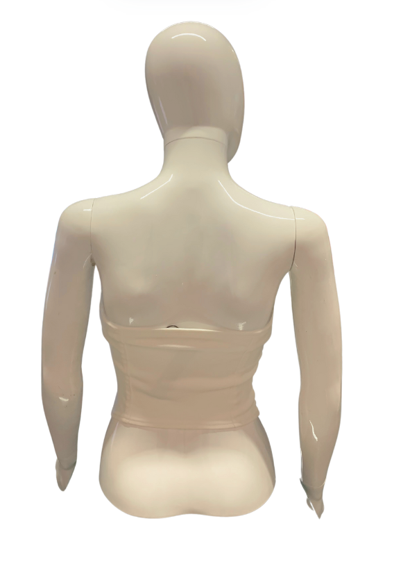 White Denim Buistier Corset