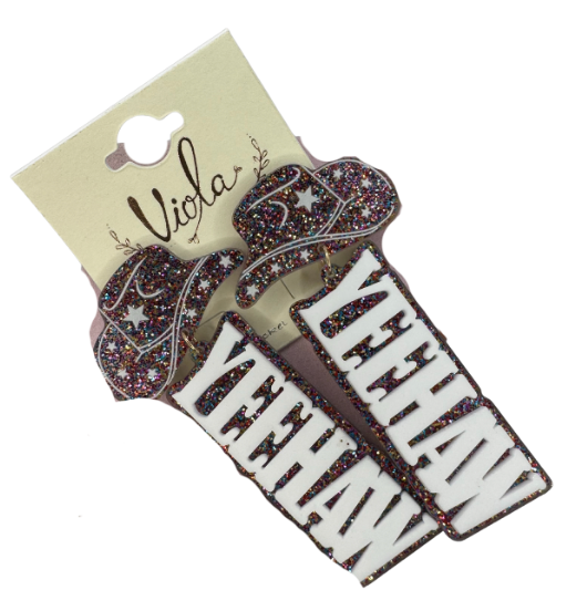 "YEEHAW" Earrings
