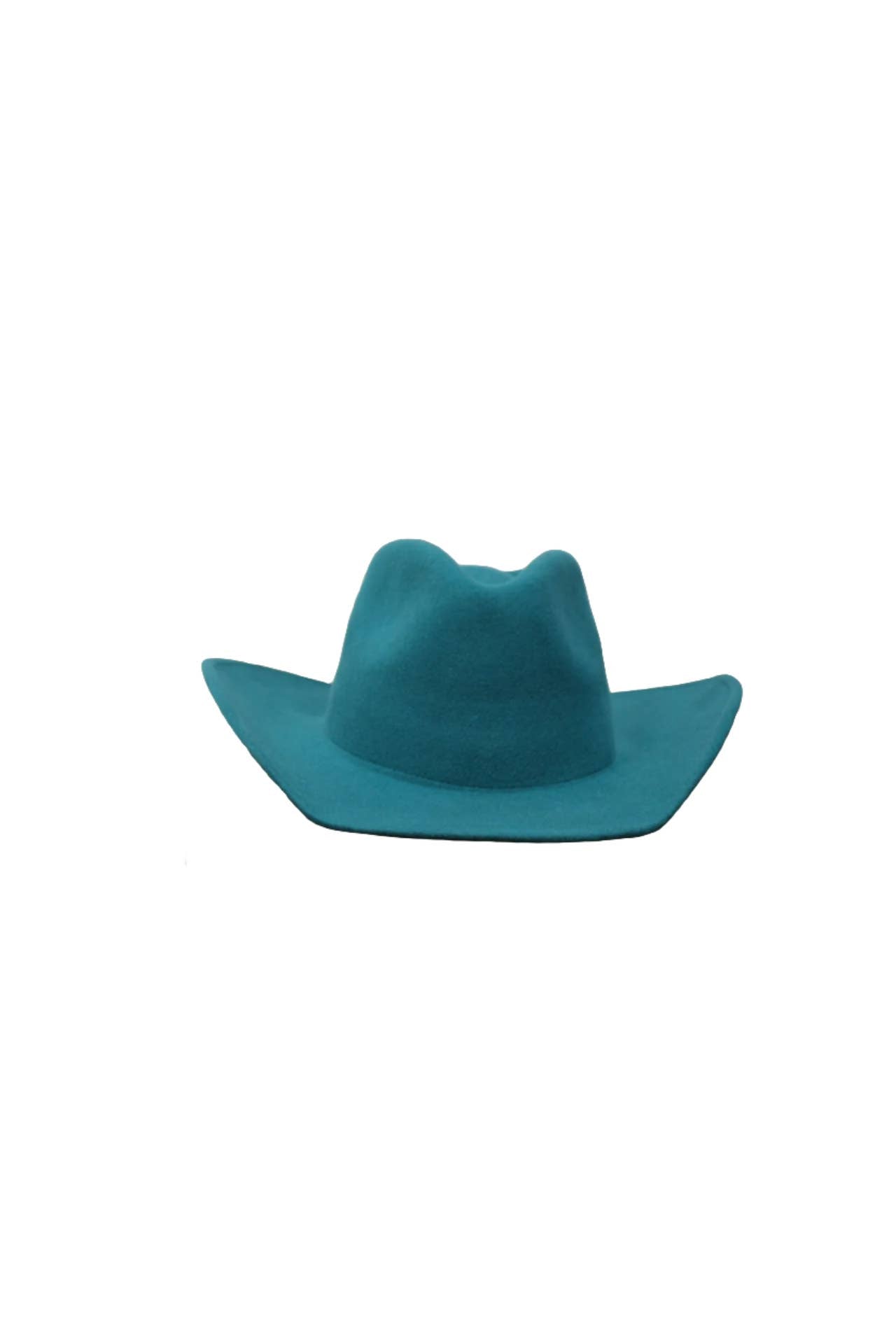 Wilder and Soul - The Laredo Western Wool Felt Hat - Turquoise