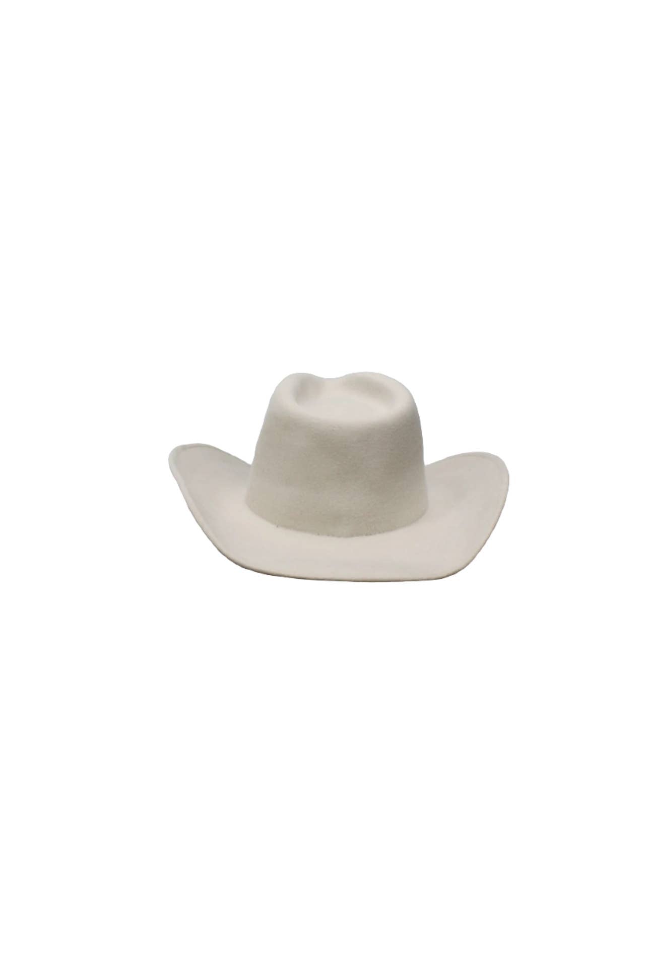 Wilder and Soul - The Laredo Western Wool Felt Hat - Ivory