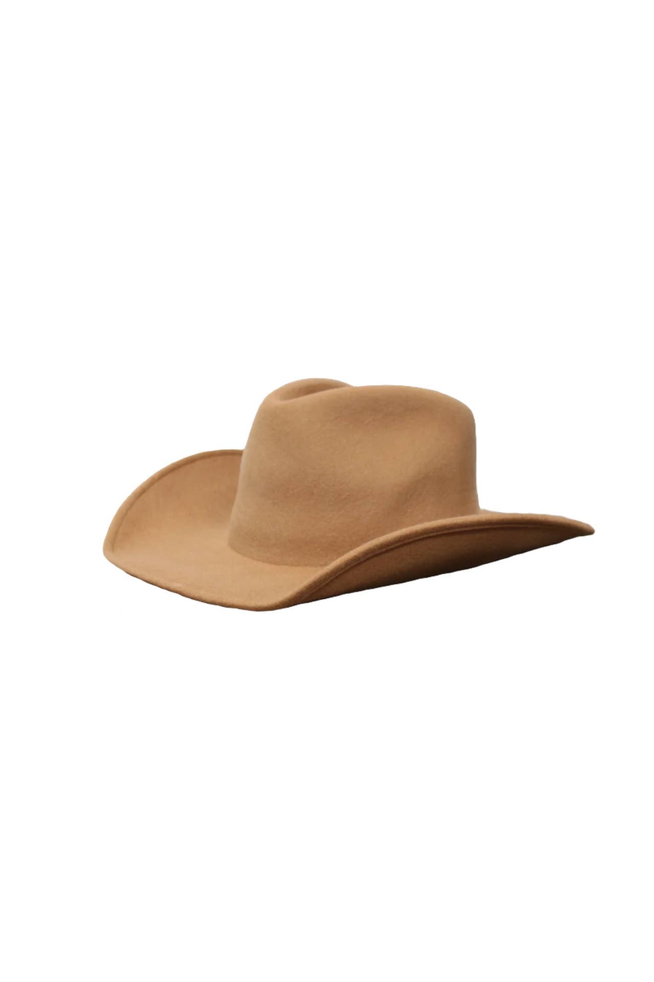 Wilder and Soul - The Laredo Western Wool Felt Hat - Tan