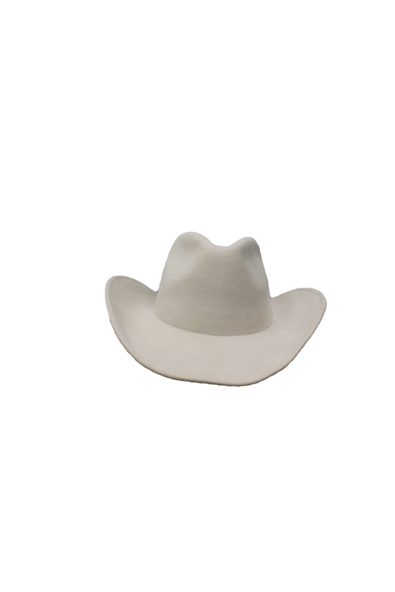 Wilder and Soul - The Laredo Western Wool Felt Hat - Ivory