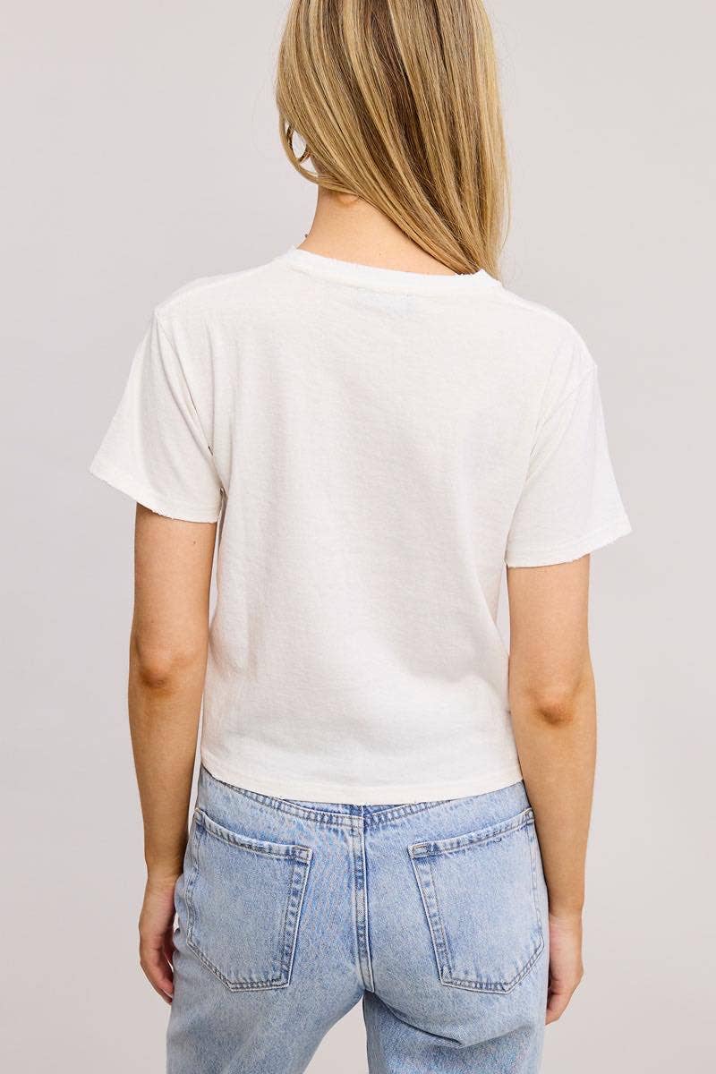 Whiskey Weather Crop Tee