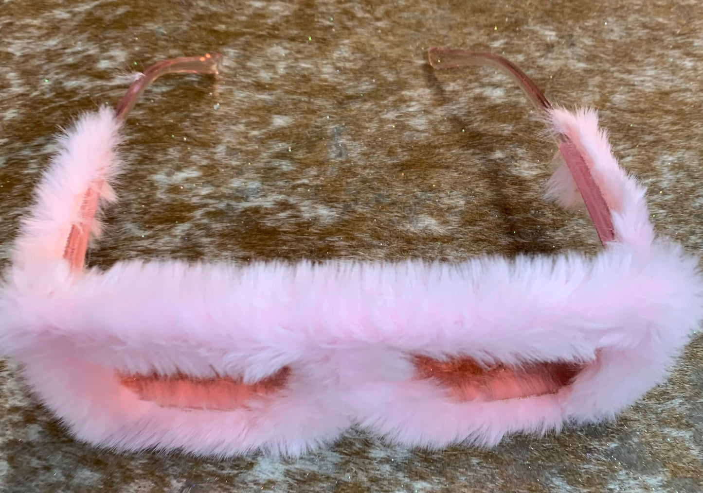 Square Furry Sunglasses