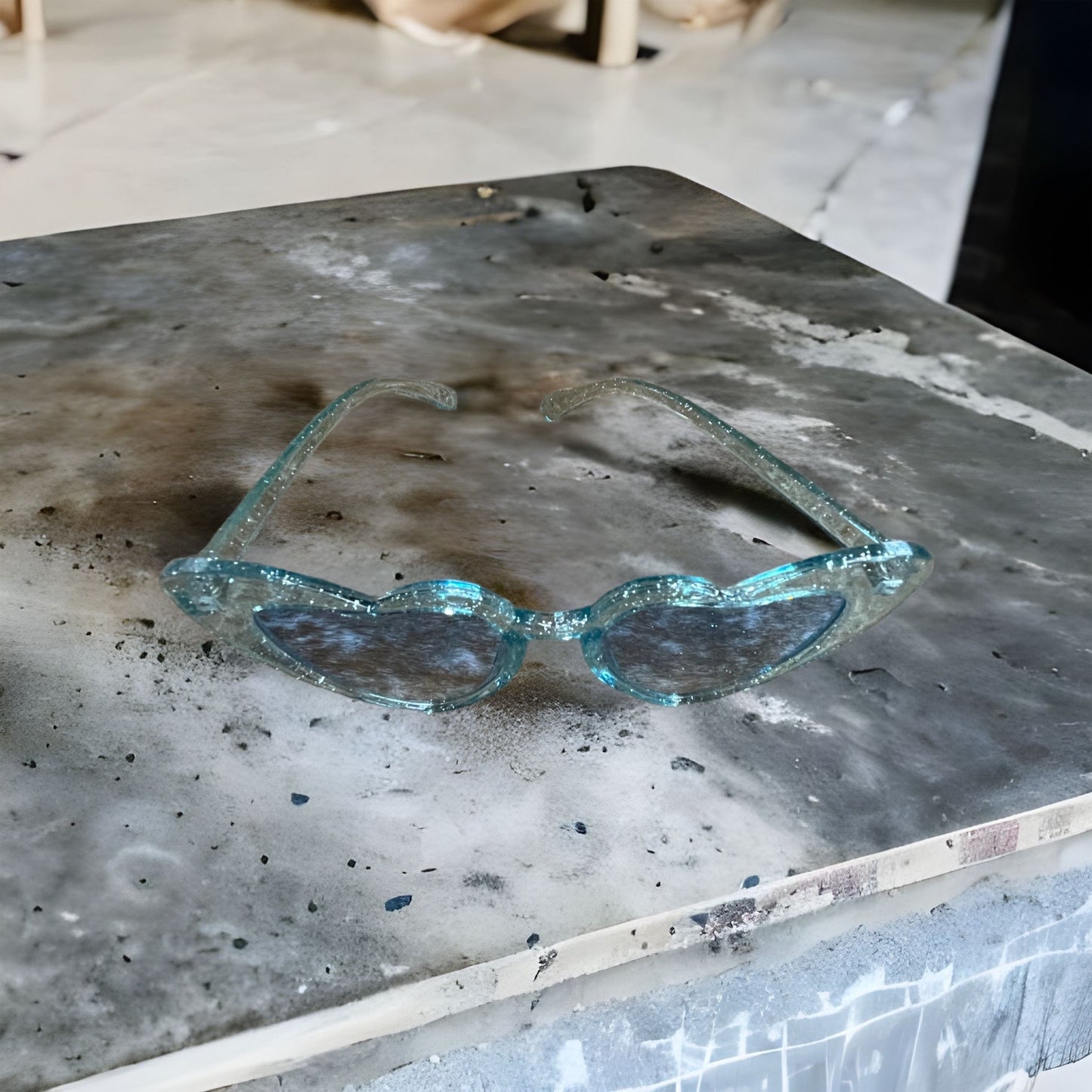 Retro Heart Shaped Sunglasses