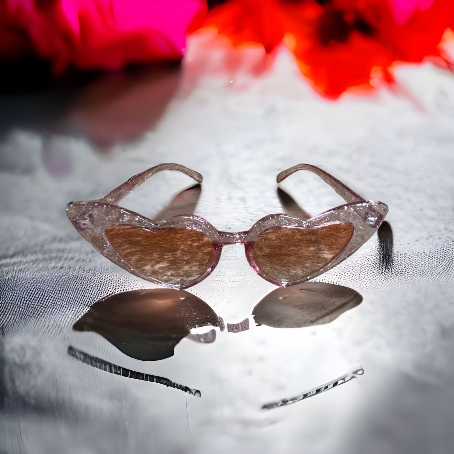 Retro Heart Shaped Sunglasses