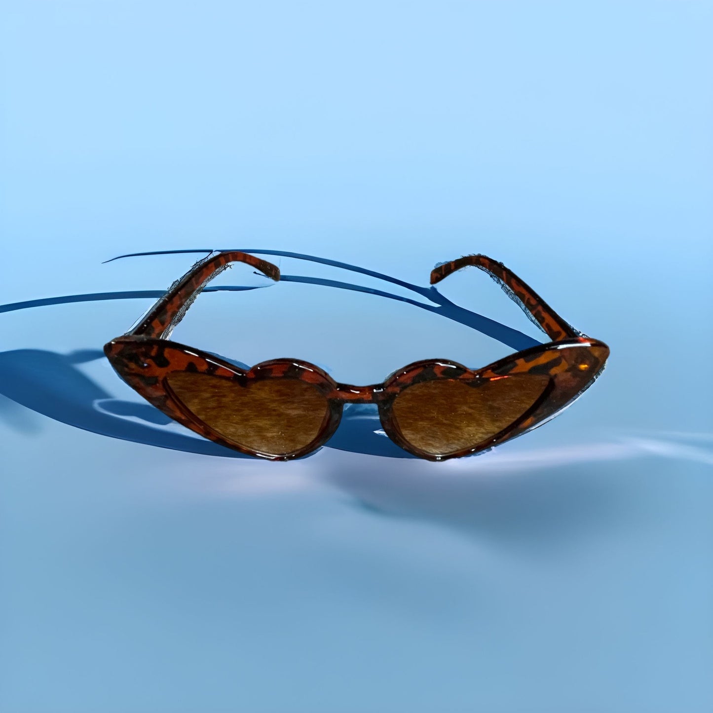 Retro Heart Shaped Sunglasses