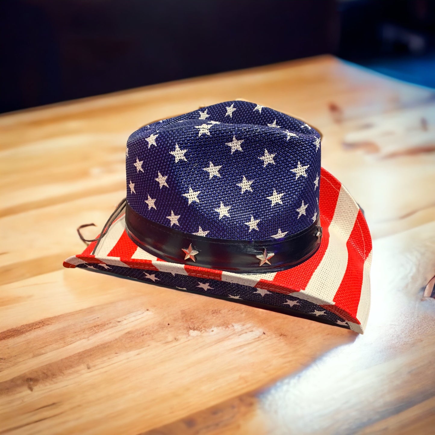Red, White and Blue Cowboy Hat