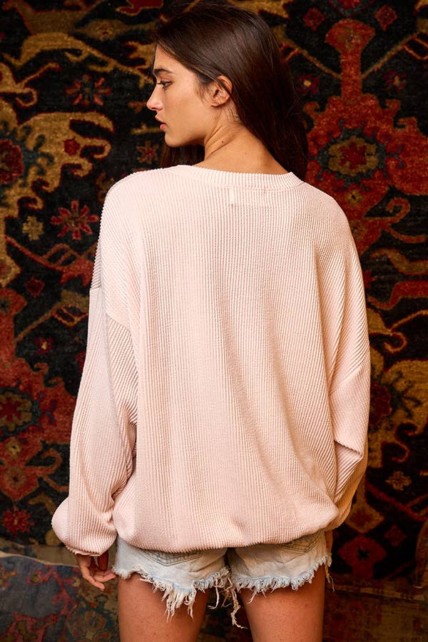 NASHVILLE Oversize Graphic Sweatshirt