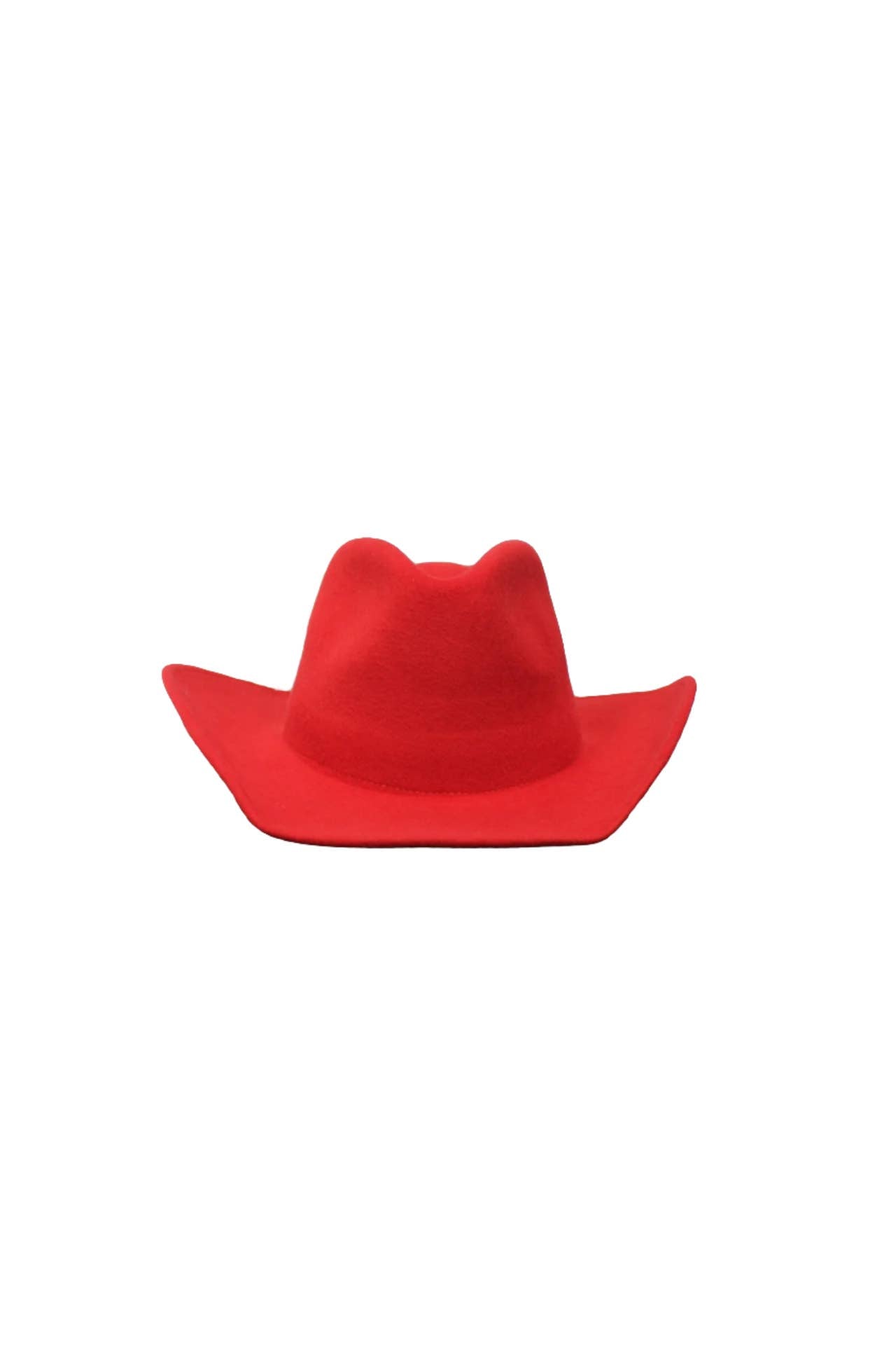 Wilder and Soul - The Laredo Western Wool Felt Hat - Red