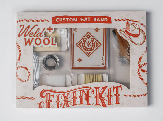 Weld + Wool - Horse Shoe Cowboy Hat Kit