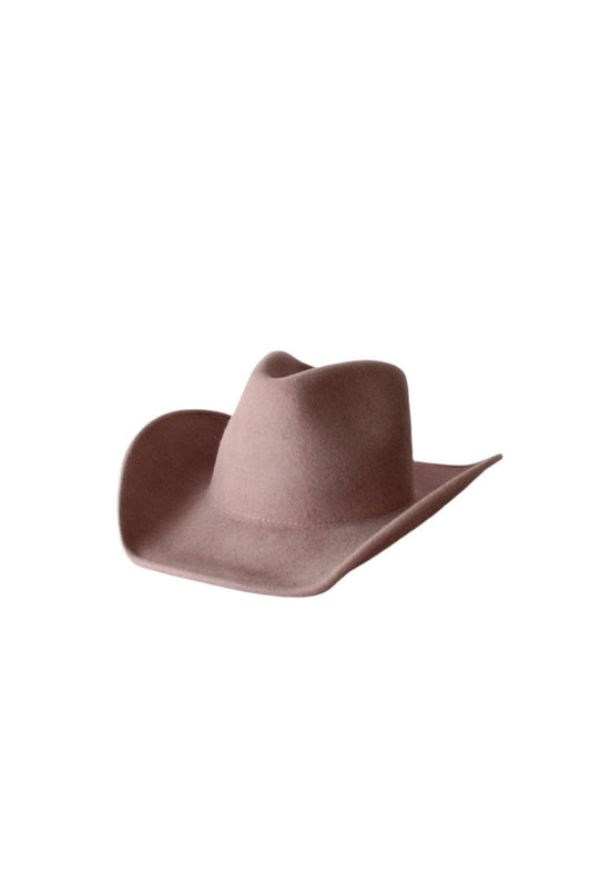 Wilder and Soul - The Laredo Western Wool Felt Hat - Fawn