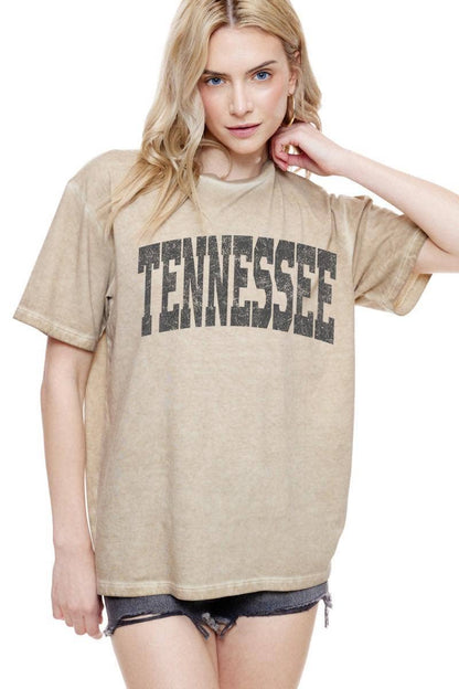 Tennessee  Vintage Graphic S/S Lunar Dye Tee