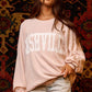 NASHVILLE Oversize Graphic Sweatshirt