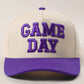 GAME DAY 3D Letter Embroidered Two-Tone Trucker Hat