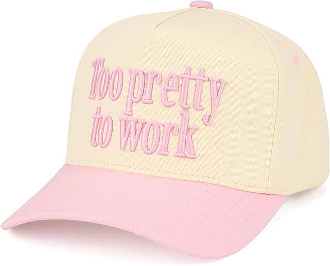 Too Pretty To Work Trucker Hat