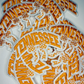 TEELUX - 3" TENNESSEE w BOW -  Embroidered Hat Patch