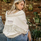 RHINESTONE FRINGE DENIM JACKET