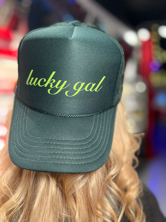 Lucky Gal Trucker Hat