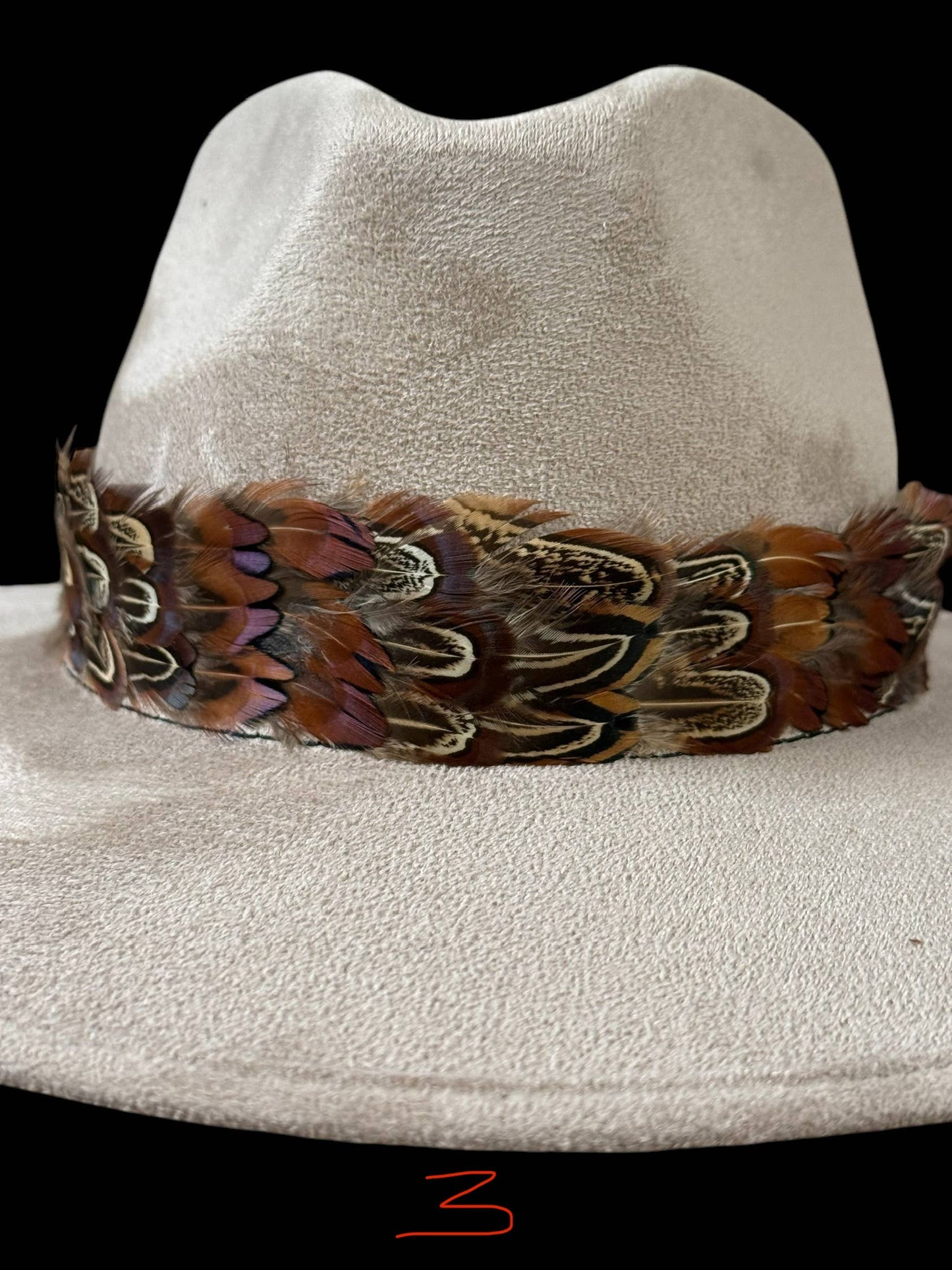 Nati Natash - Feather hat band with strap
