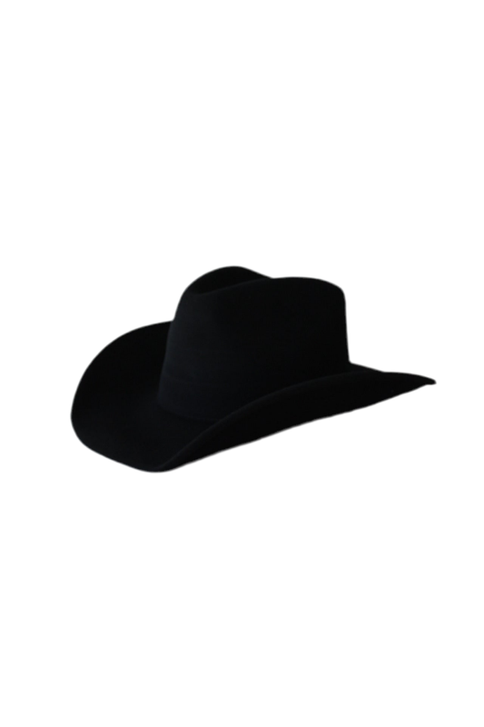 Wilder and Soul - The Laredo Western Wool Felt Hat - Black