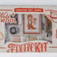 Weld + Wool - Boot Scootin'Cowboy hat kit