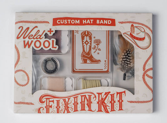 Weld + Wool - Boot Scootin'Cowboy hat kit