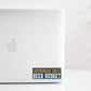 Champagne Taste Beer Budget Sticker