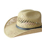 Wilder and Soul - El Dorado Raffia Cowboy Hat - Tan