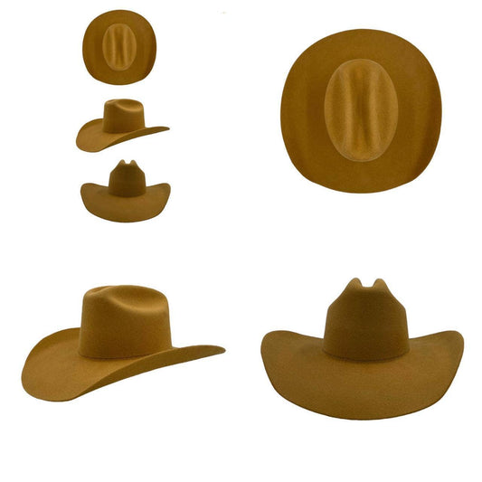 Wilder and Soul - Wren Merino Wool Western Hat - Camel