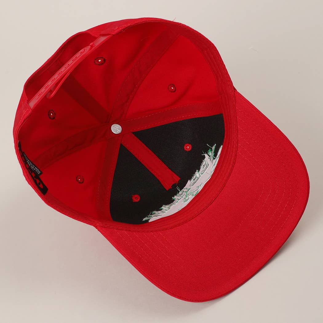 YEE HAW IT'S CHRISTMAS Embroidery Two-Tone Trucker Hat