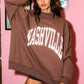 'NASHVILLE & BROADWAY' Reversible Sweatshirt