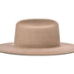 Wilder and Soul - The Quinn Cattlemen Wool Felt Hat - Khaki