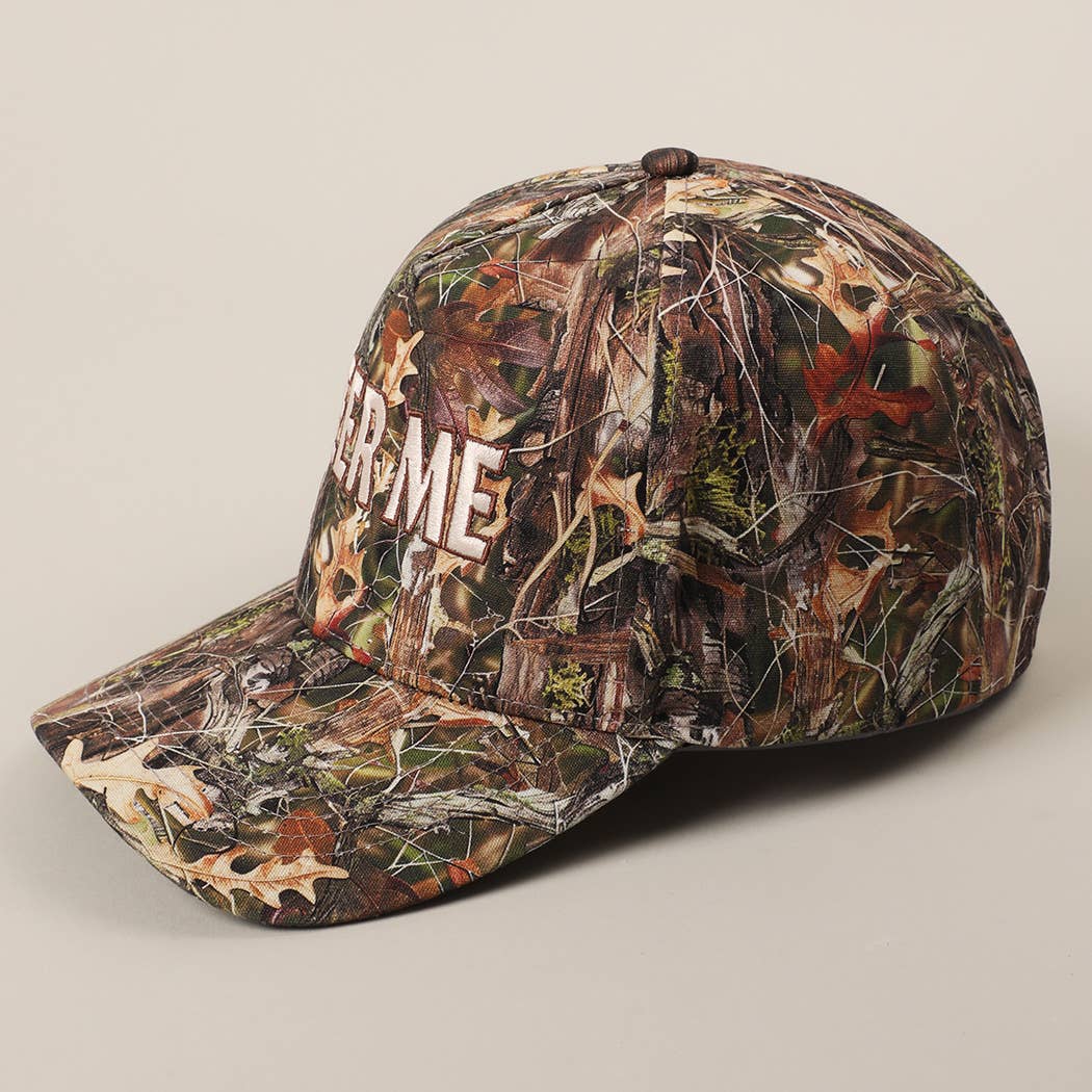 BEER ME Real Tree Camo trucker hat