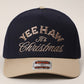 YEE HAW IT'S CHRISTMAS Embroidery Two-Tone Trucker Hat