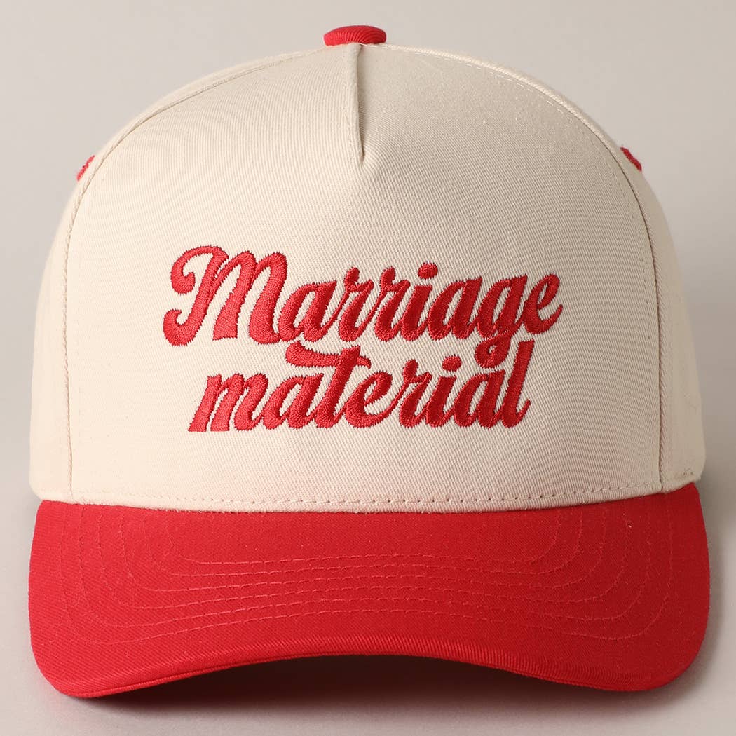 Marriage Material  Trucker Hat
